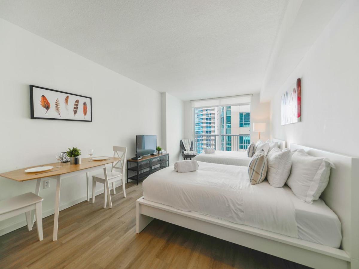 Cozy And Bohemian Studio In Brickell Майами Экстерьер фото